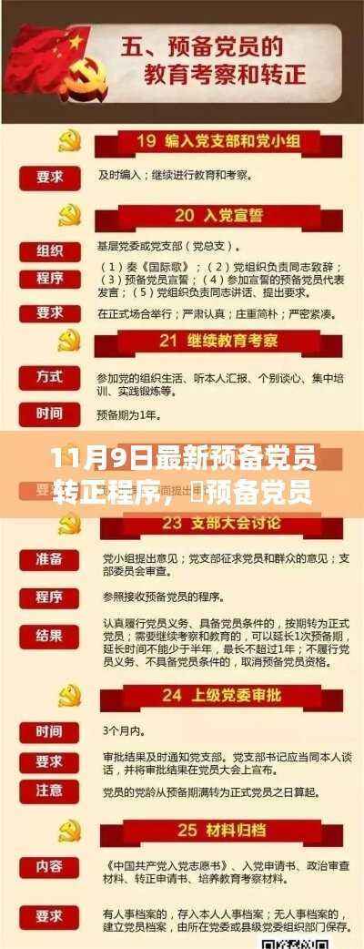 最新预备党员转正程序全解析,11月最新指南助你顺利转正