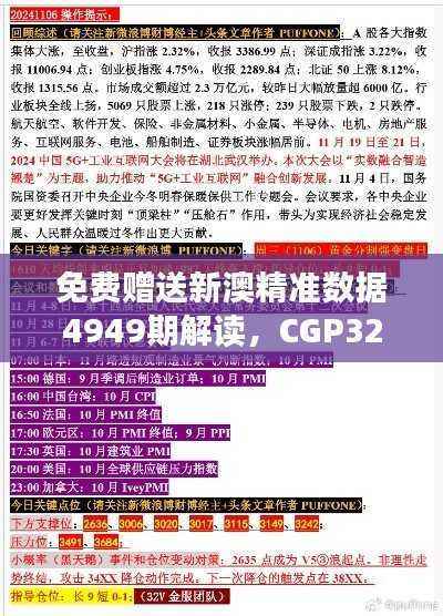 免费赠送新澳精准数据4949期解读,CGP321.09最佳版本综合说明