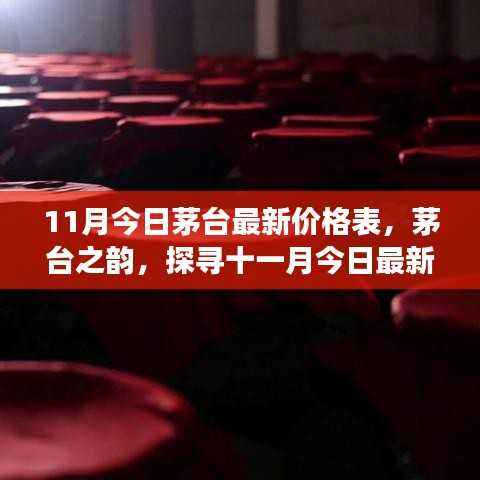 茅台最新价格揭秘,探寻十一月今日茅台之韵与背后故事