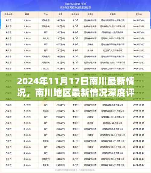 南川地区最新深度评测报告（2024年11月版）