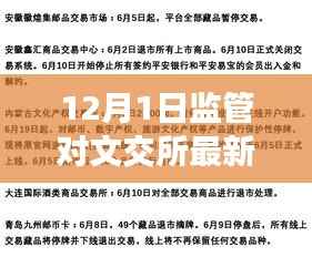 揭秘监管新动态下的文交所,特色小店探秘与最新消息解读