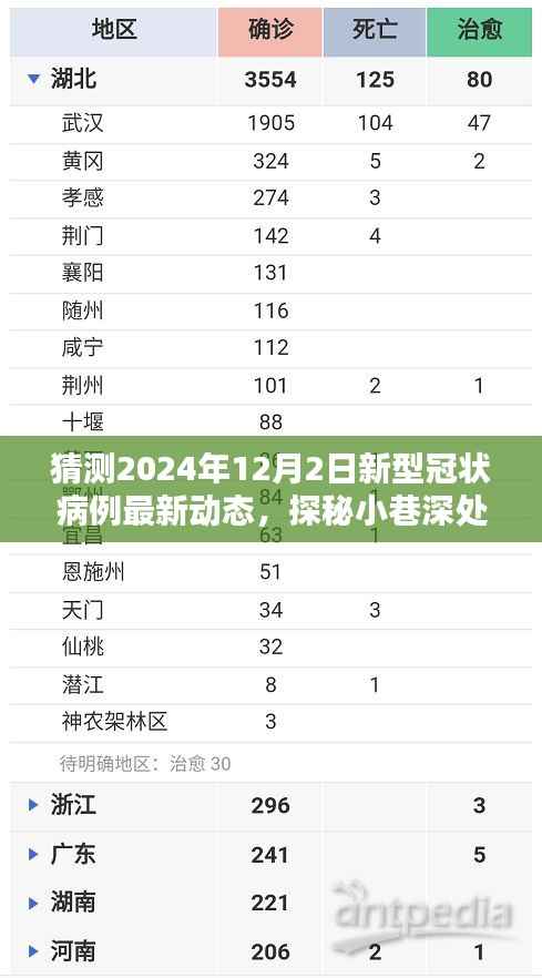 探秘小巷深处的特色小店与预测未来新型冠状病例动态,最新动态分析(2024年12月)