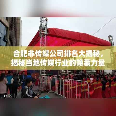 合肥非传媒公司排名大揭秘,揭秘当地传媒行业的隐藏力量