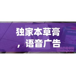 独家本草膏,语音广告的奥秘与魅力之旅